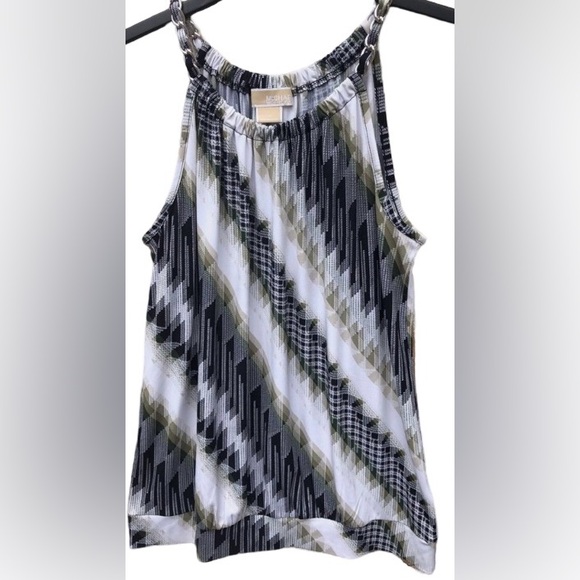 Michael Kors Women's multicolored
Tank With Chain Straps Size large - Picture 1 of 9